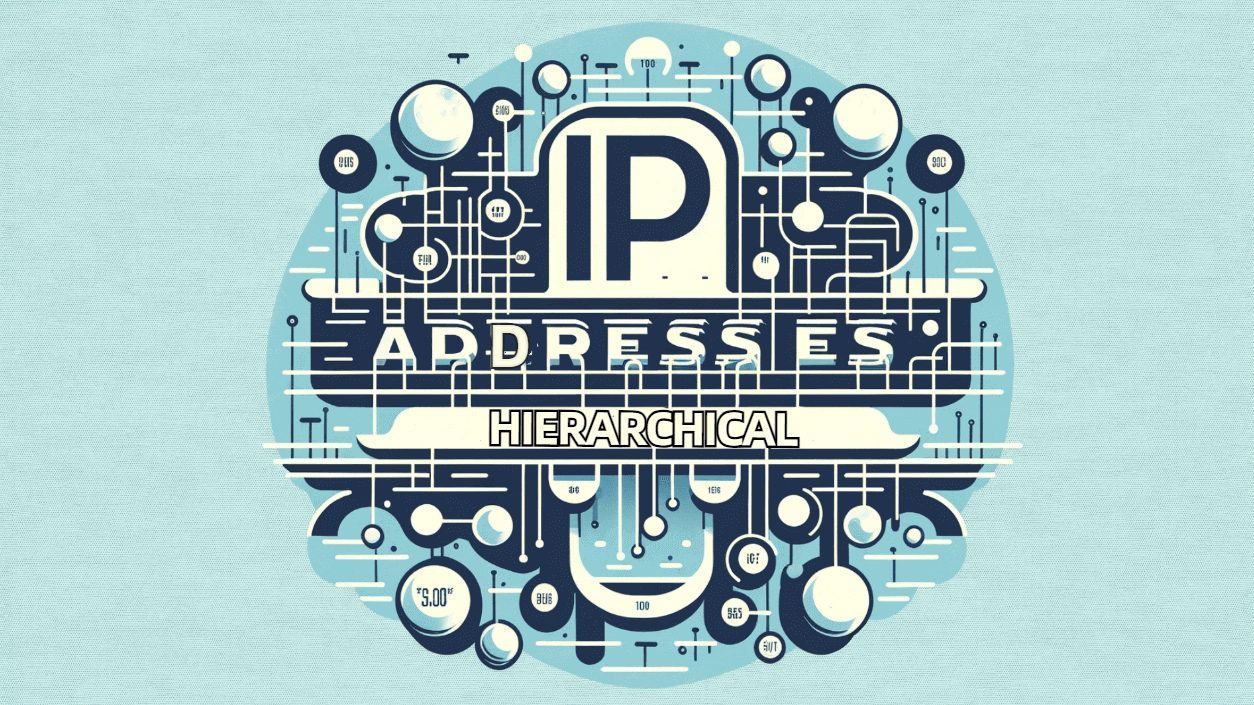 What does it mean when IP addresses are hierarchical
